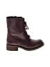 Steve Madden Burgundy Ankle Boots Size 6 1/2 - photo 1