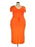 Torrid Orange Casual Dress Size 2X Plus (2) - photo 1