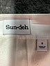 Sun-deh 100% Polyurethane Solid Ivory Casual Skirt Size 8 - photo 4