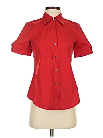 Theory Short Sleeve Blouse (view 1)