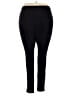 Woman Within Solid Black Active Pants Size 26 (2X) - photo 2