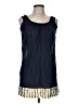 French Connection Blue Sleeveless Blouse Size M - photo 1