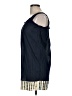French Connection Blue Sleeveless Blouse Size M - photo 5