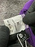 Unbranded 100% Polyester Purple 3/4 Sleeve Blouse Size XL - photo 9