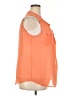 Mix & CO 100% Polyester Orange Sleeveless Blouse Size 2X - photo 4