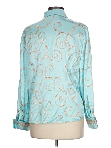 Starington Long Sleeve Silk Top (view 2)