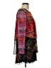 Desigual Print Red Long Sleeve Blouse Size L - photo 4