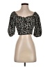 Unbranded Black 3/4 Sleeve Blouse Size S - photo 1