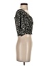 Unbranded Black 3/4 Sleeve Blouse Size S - photo 4