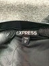 Express 100% Polyester Solid Black Formal Skirt Size M - photo 4