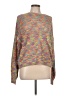 Shein 100% Acrylic Tweed Orange Pink Pullover Sweater Size 12 - photo 1