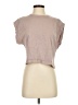 Zara Tan Short Sleeve Top Size S - photo 1