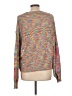 Shein 100% Acrylic Tweed Orange Pink Pullover Sweater Size 12 - photo 2