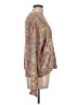 Shein 100% Acrylic Tweed Orange Pink Pullover Sweater Size 12 - photo 4