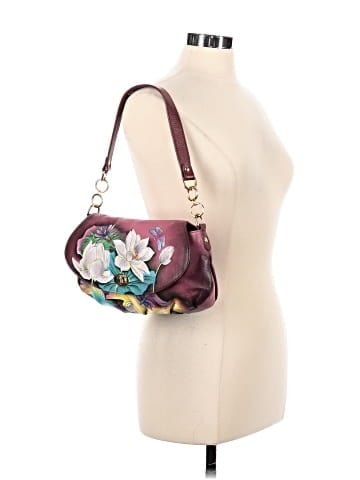 Anuschka Leather Shoulder Bag (view 2)