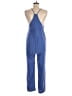 Lulus 100% Polyester Solid Blue Jumpsuit Size M - photo 2
