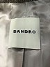 Sandro 100% Polyester Tweed Gray Blazer Size 42 - photo 6