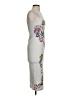 ASOS Graphic Ivory Cocktail Dress Size 4 - photo 4