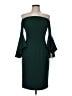 Calvin Klein Green Cocktail Dress Size 8 - photo 1