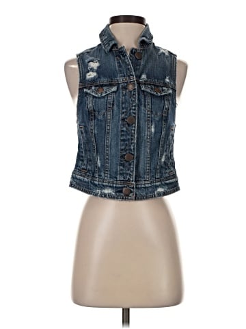 American Eagle Outfitters Denim Vest (view 1)