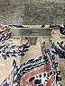 Mia + Tess Paisley Ivory 3/4 Sleeve Blouse Size M - photo 7
