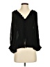Zara Black 3/4 Sleeve Blouse Size XS - photo 1