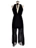 Assorted Brands Solid Black Jumpsuit Size M (estimated) - photo 2