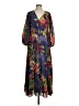 Tommy Bahama 100% Polyester Tropical Blue Casual Dress Size 2 - photo 1