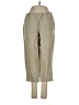 J.Jill 100% Linen Solid Tan Linen Pants Size XS - photo 1