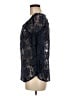 Ann Taylor LOFT 100% Polyester Blue 3/4 Sleeve Top Size M - photo 5