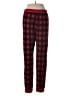 Lands' End Plaid Red Casual Pants Size M - photo 2