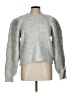 Antonio Melani Metallic Silver Pullover Sweater Size L - photo 1