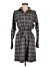 Tuckernuck Plaid Gray Casual Dress Size M - photo 1