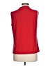 Calvin Klein Red Sleeveless Blouse Size L - photo 2