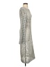 OAK + FORT Silver Casual Dress Size S - photo 4