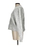 Antonio Melani Metallic Silver Pullover Sweater Size L - photo 5