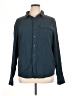 OUTERKNOWN 100% Cotton Solid Teal Long Sleeve Button-Down Shirt Size XL - photo 1