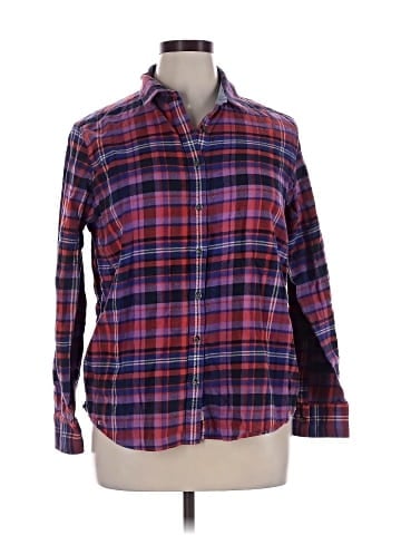 Lands' End Long Sleeve Button-Down Shirt (view 1)