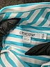 Chico's Stripes Teal 3/4 Sleeve Button-Down Shirt Size Med (1.5) - photo 7
