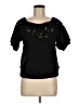 Express Black Short Sleeve Top Size M - photo 1