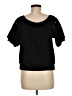 Express Black Short Sleeve Top Size M - photo 2