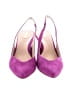 INEZ Color Block Purple Heels Size 10 1/2 - photo 2