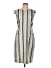 J.Crew Stripes Gray Casual Dress Size 10 - photo 1