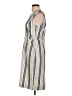 J.Crew Stripes Gray Casual Dress Size 10 - photo 5