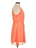 Lush 100% Polyester Solid Orange Casual Dress Size M - photo 4