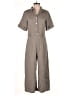 Roolee Stripes Gray Jumpsuit Size S - photo 1