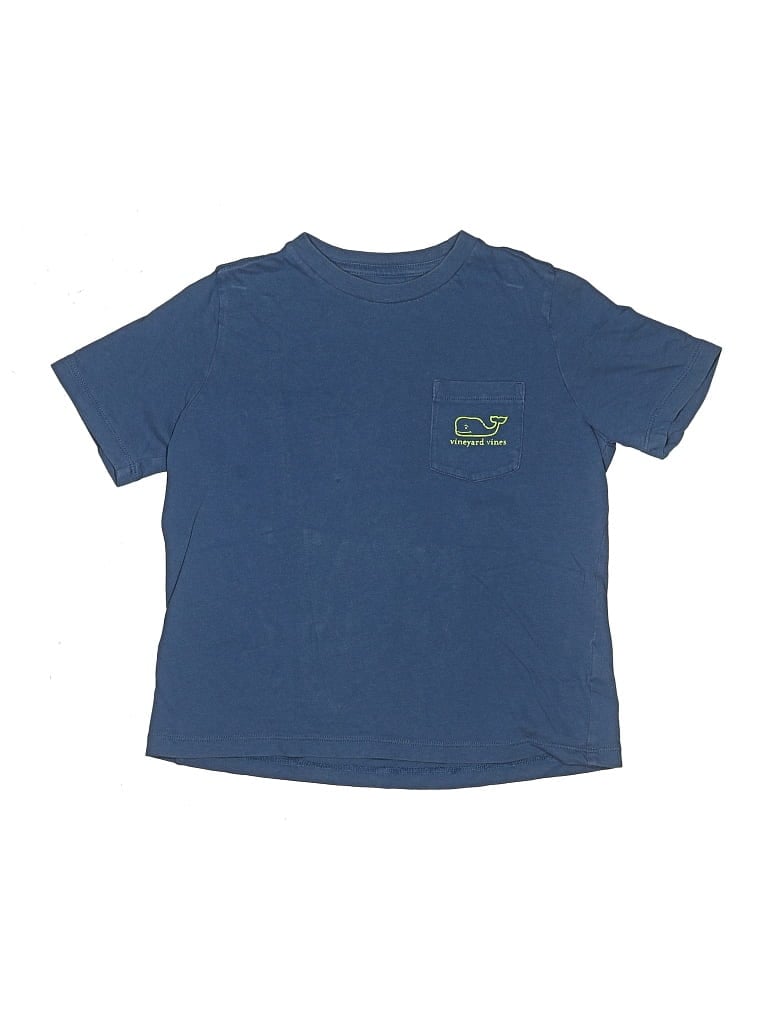 Pre-owned Vineyard Vines Kids' Short Sleeve T-shirt In Blue