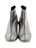 Topshop Metallic Silver Ankle Boots Size EU 38 - photo 2