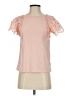 Express 100% Cotton Pink Short Sleeve Top Size XS - photo 1
