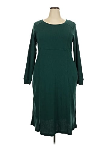 Woman Within Casual Dress (view 1)